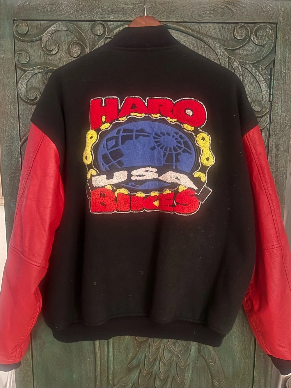 Vintage Haro Racing BMX Bomber Jacket Size L